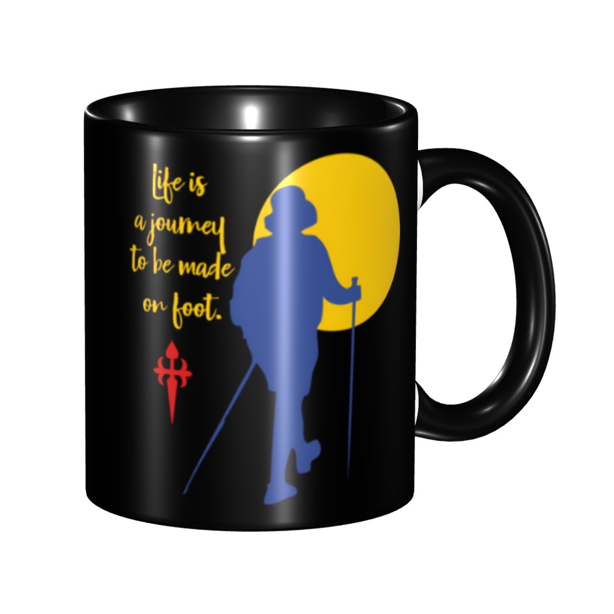 Coffee Tea Bottle - Buen Camino De Santiago Coffee Mug