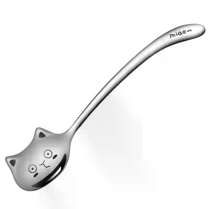 Stainless Steel Cute Cat Spoon - огляд і ціна Coffee Tea Uses