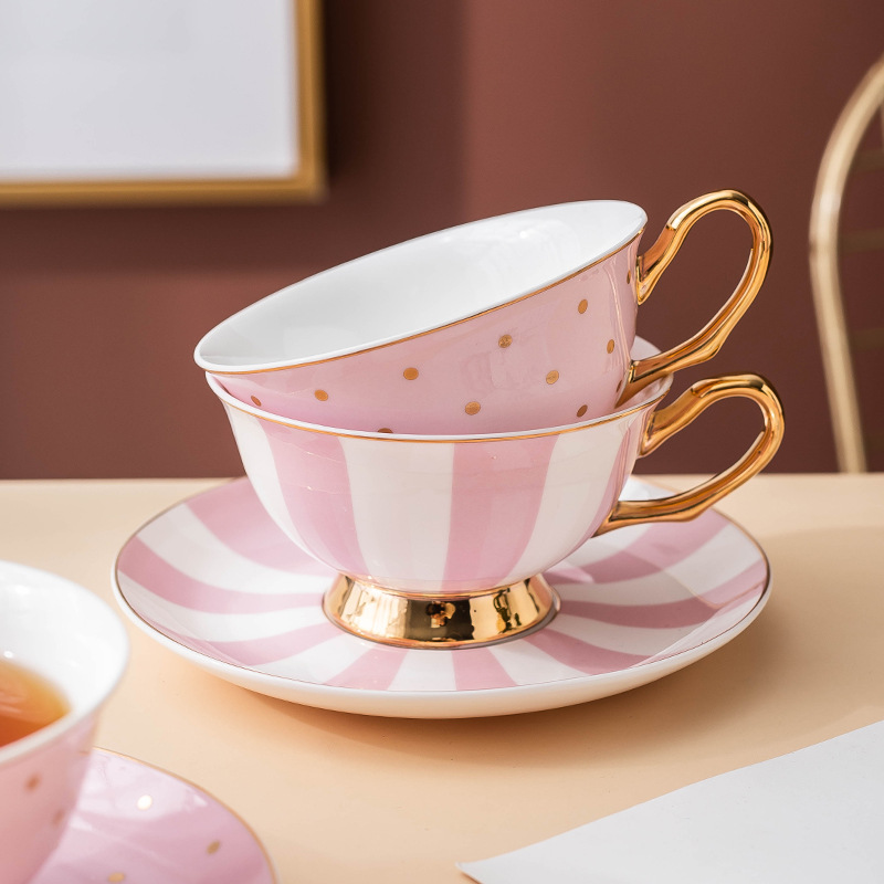 Ceramic Pink Coffee Mugs with  - огляд і ціна Coffee Tea Drink