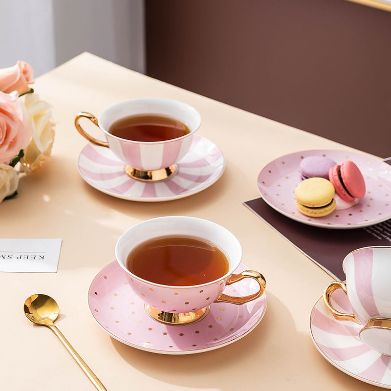 Ceramic Pink Coffee Mugs with  - огляд і ціна Coffee Tea Drink