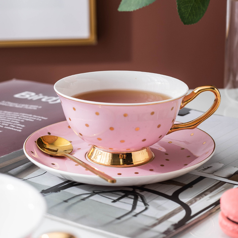 Ceramic Pink Coffee Mugs with  - огляд і ціна Coffee Tea Drink