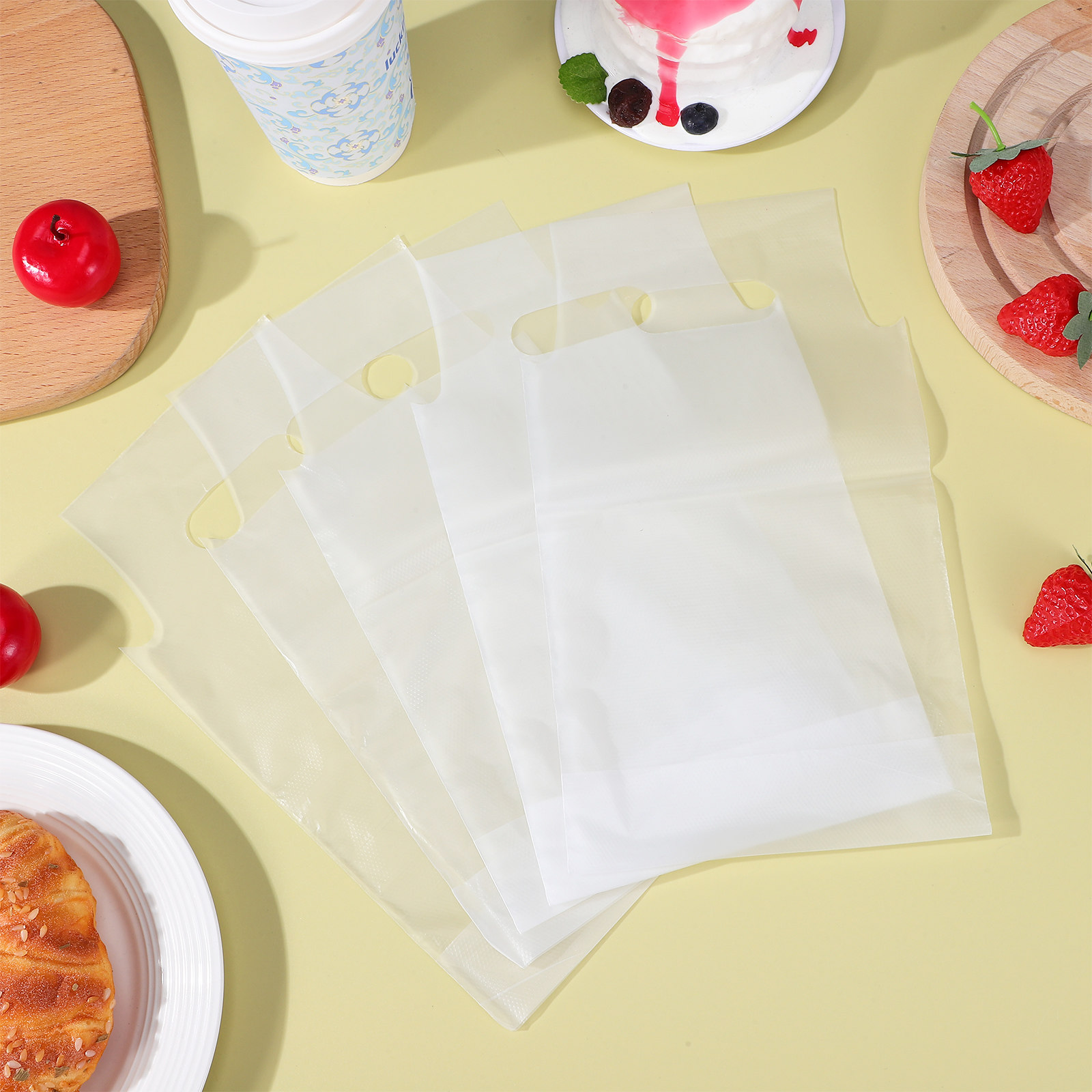 500Pcs Versatile Clear Drink C - огляд і ціна Coffee Tea Drink