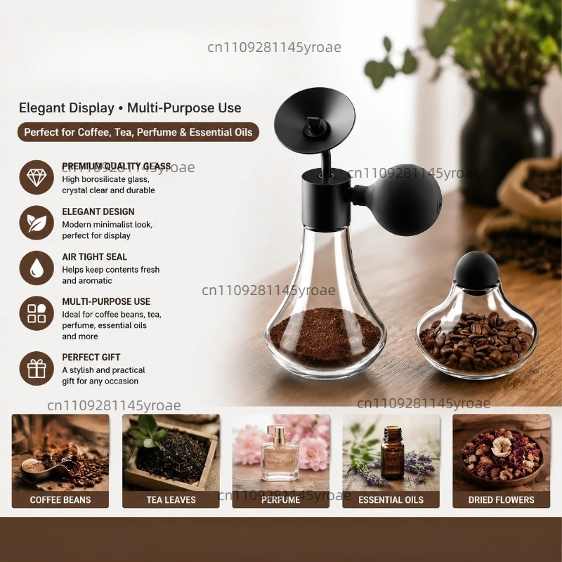 Glass Aroma Sample Bottle Coff - огляд і ціна Coffee Tea & Espresso Appliances