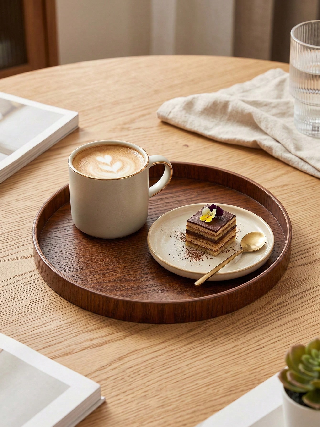 1pc/3pcs Natural Wooden Servin - огляд і ціна Coffee Tea Uses