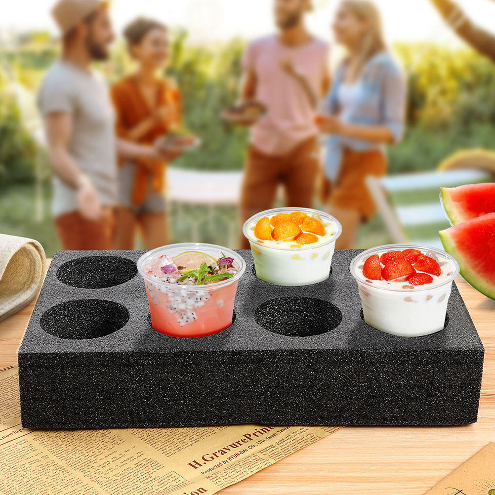 4Pcs 8-Hole Beverage Cup Tray  - огляд і ціна Coffee Tea Drink