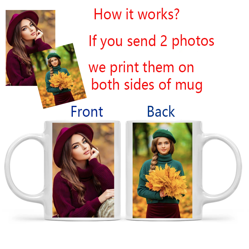 Personalized Your Photo Mug, C - огляд і ціна Coffee Tea Name