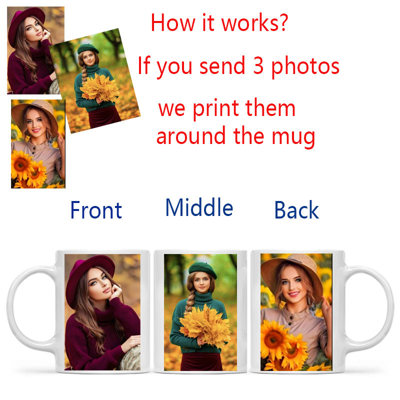 Personalized Your Photo Mug, C - огляд і ціна Coffee Tea Name
