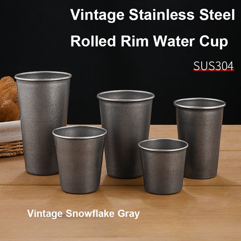 Retro Silver Stainless Steel D - огляд і ціна Coffee Tea Drink