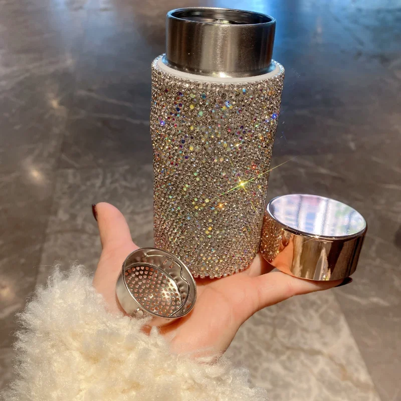Bling Portable Thermos Cup wit - огляд і ціна Coffee Tea Bottle