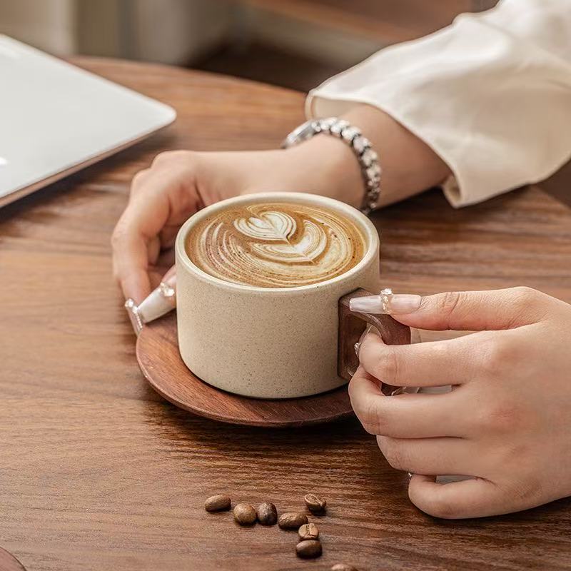 Retro Ceramic Coffee Mug with  - огляд і ціна Coffee Tea Uses