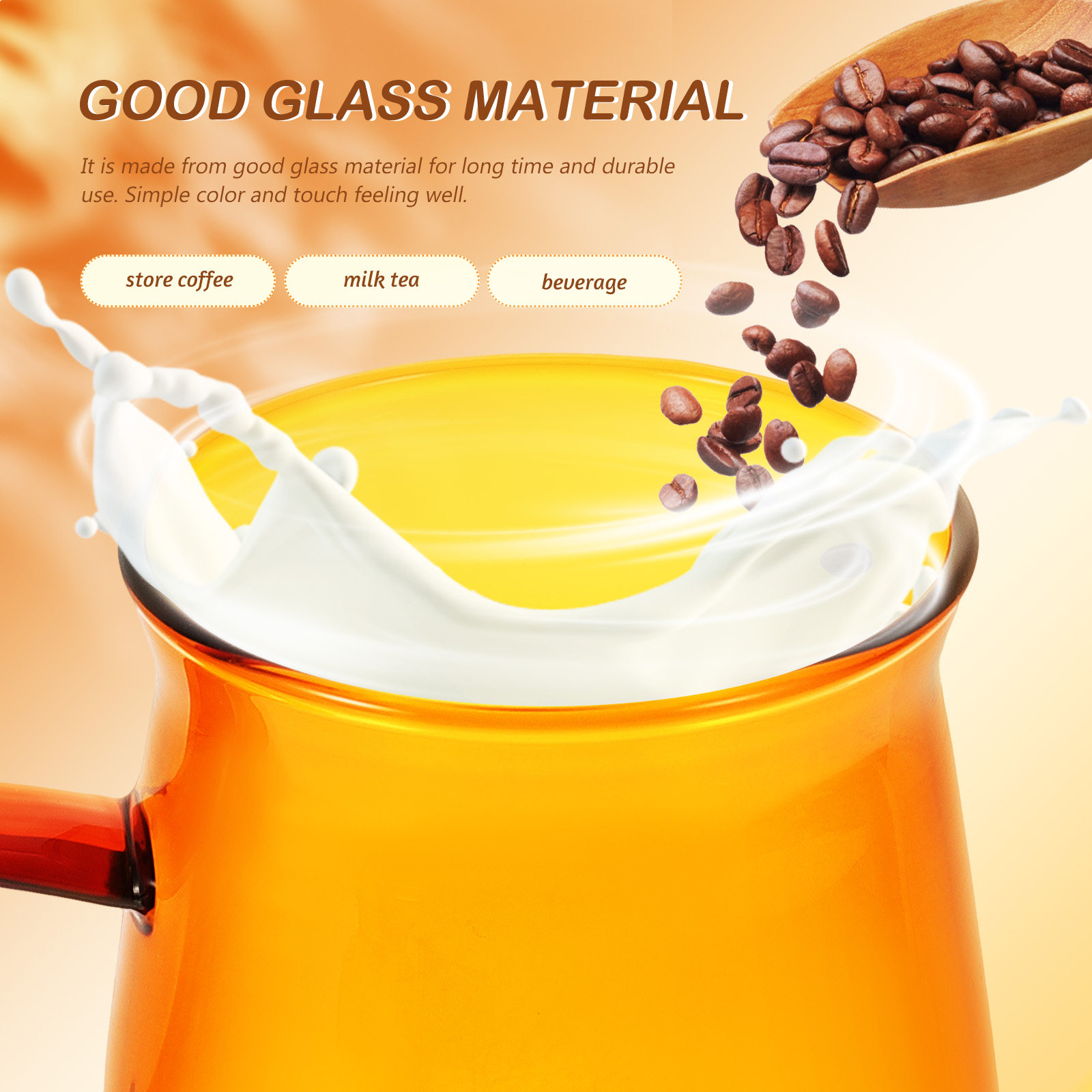 1Set Vintage Glass Coffee Cup  - огляд і ціна Coffee Tea Drink