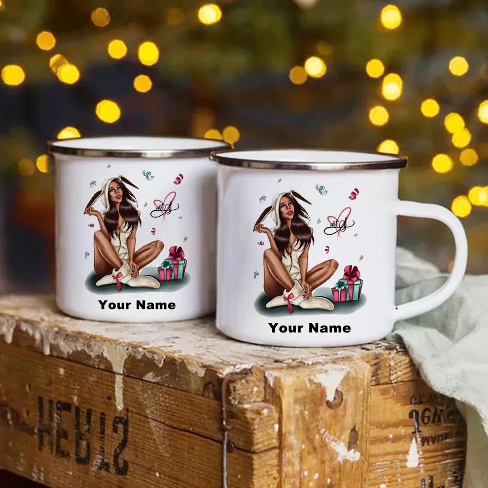 Custom Enamel Mug with Your Na - огляд і ціна Coffee Tea Name