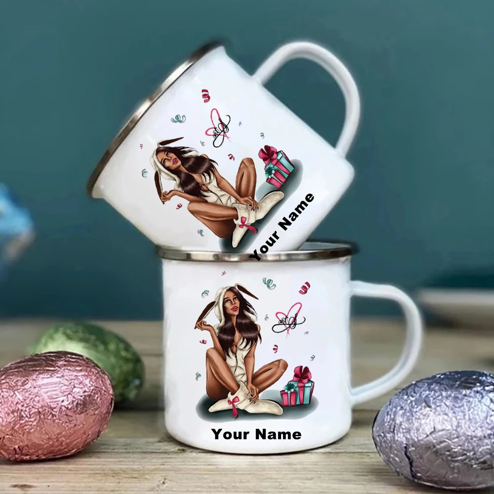 Custom Enamel Mug with Your Na - огляд і ціна Coffee Tea Name