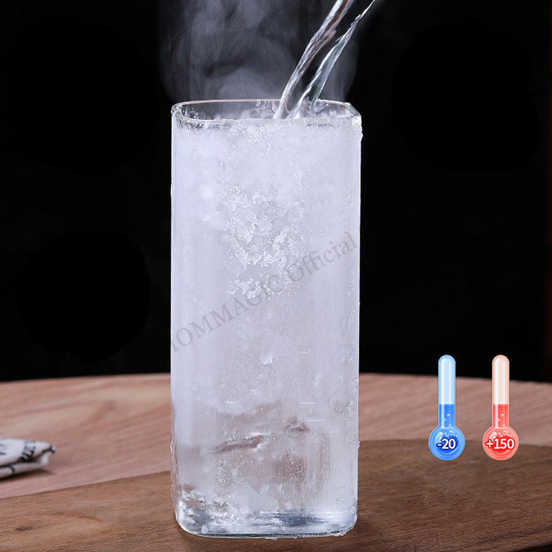 6/4/2/1Pcs Square Glass Cup Co - огляд і ціна Coffee Tea Drink