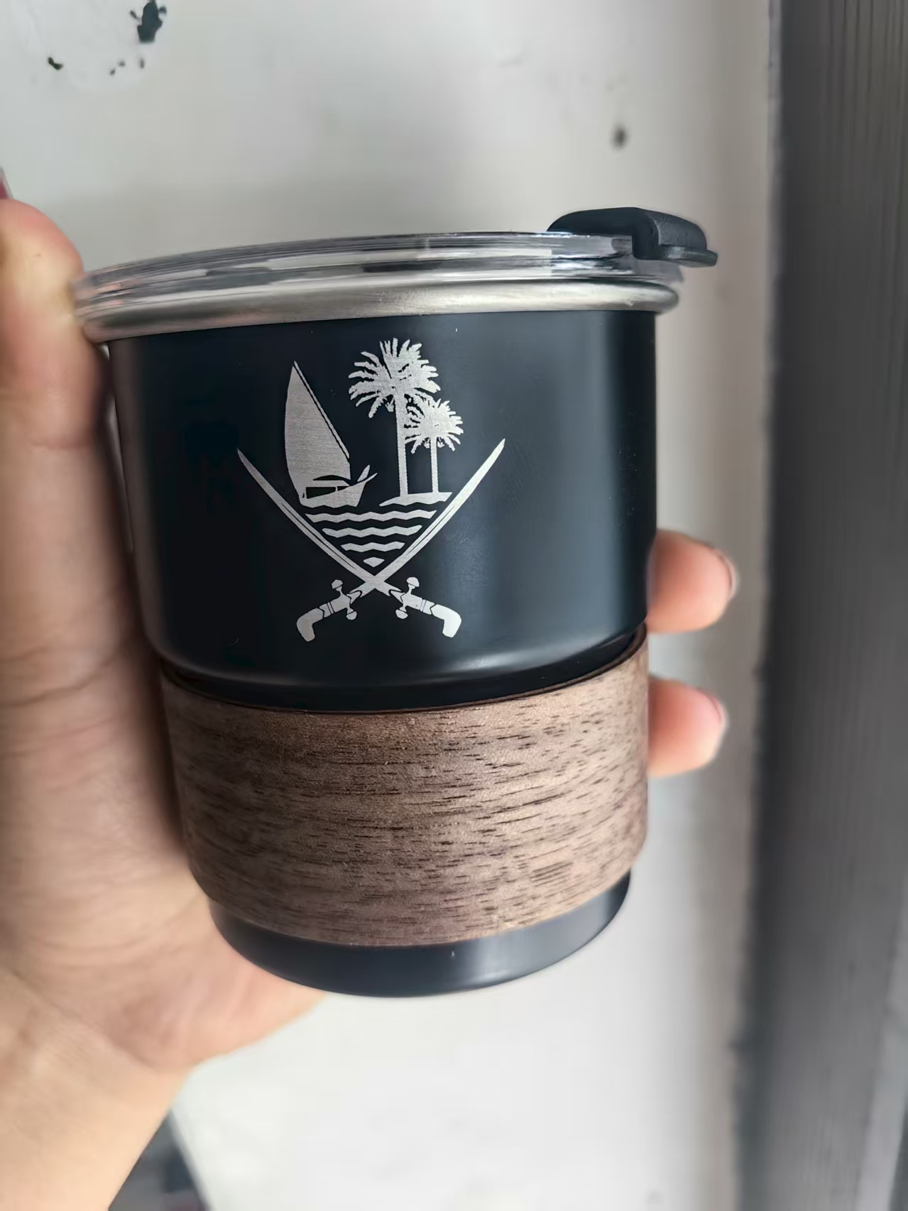 new coffee mug  with logo .cus - огляд і ціна Coffee Tea Name