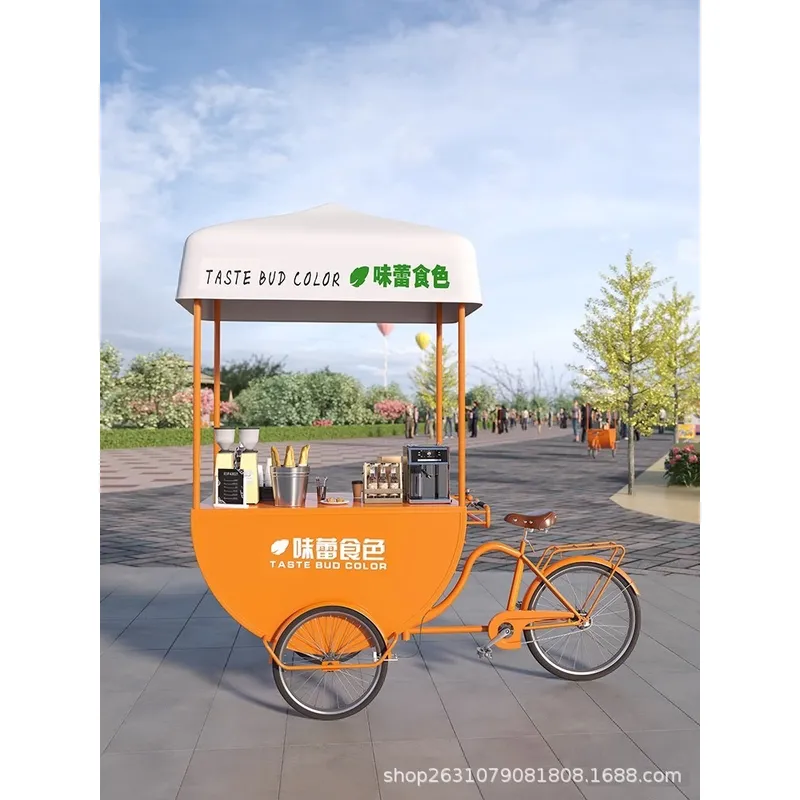 Outdoor Mobile Food Cart Snack - огляд і ціна Coffee Tea & Espresso Appliances