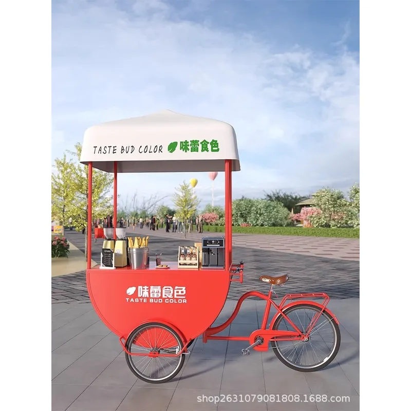 Outdoor Mobile Food Cart Snack - огляд і ціна Coffee Tea & Espresso Appliances
