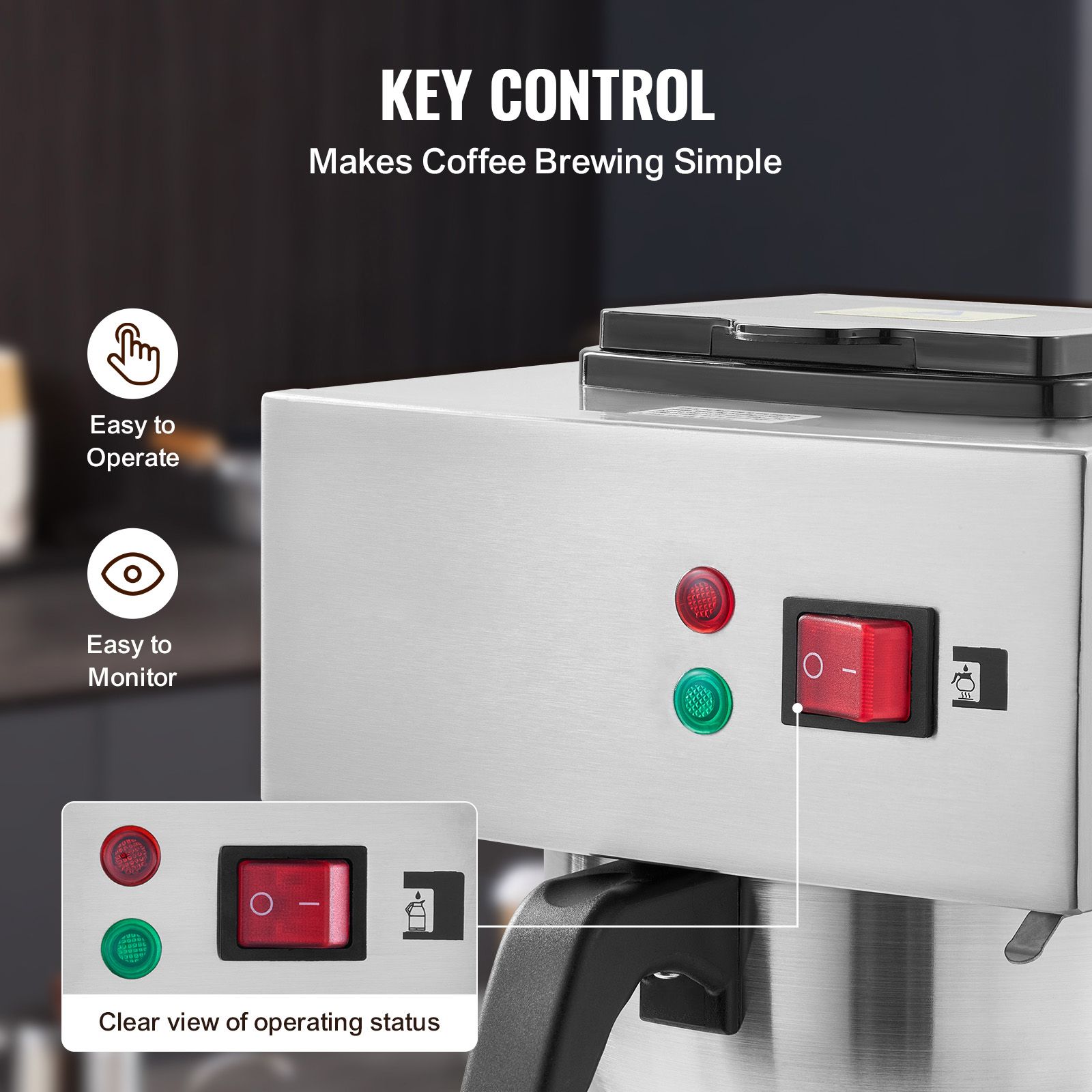 12 Cups Commercial Drip Coffee - огляд і ціна Coffee & Tea Collective