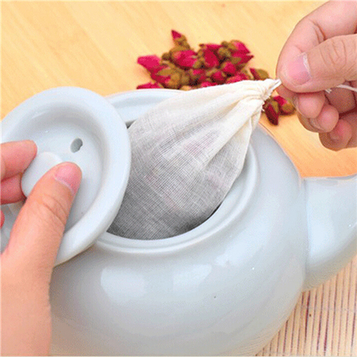 1pc/10Pcs Cotton Tea Bags Musl - огляд і ціна Coffee Tea Gardens