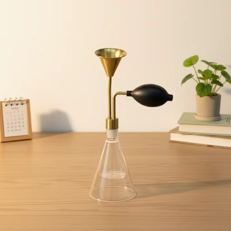 Bronze Glass Test Bottle 80‑30 - огляд і ціна Coffee Tea Bean Leaf