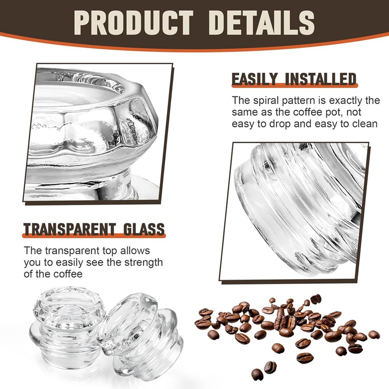 Coffee Percolator Glass Top Re - огляд і ціна Coffee & Tea Collective