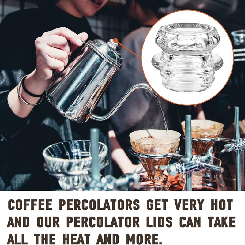 Coffee Percolator Glass Top Re - огляд і ціна Coffee & Tea Collective