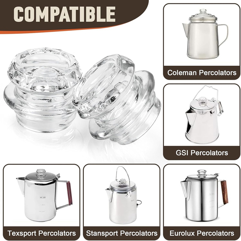 Coffee Percolator Glass Top Re - огляд і ціна Coffee & Tea Collective